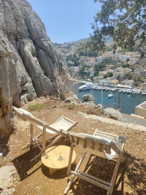 Maison Avec Terrasses Et Vues Symi Exterior foto