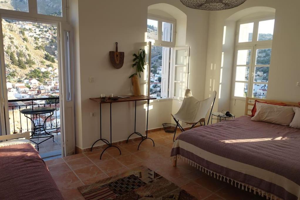 Maison Avec Terrasses Et Vues Symi Exterior foto